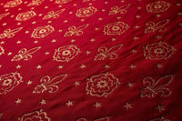 Fleur Rose Liturgical Brocade Fabric