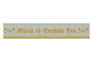 Gloria in Excelsis Deo Superfrontal Altar Frontal Christmas Decoration