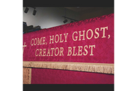Holy Ghost Creator Blest Altar Frontal | Pentecost Altar Hangings