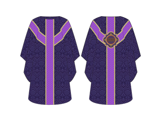 Lent Inscription Chasuble | Lent Liturgical Vestment