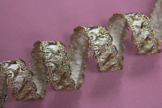 Crossover Braid Trim 5/8" Wide | Narrow Church Vestment Trim