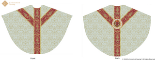 Custom chasuble and Stole