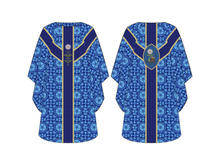 Jesse Stump Oval Chasuble Great O'Antiphon Collection | Chasubles for Advent