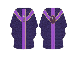 Jesse Stump Oval Chasuble Great O'Antiphon Collection | Chasubles for Advent