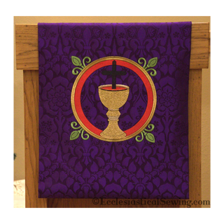 Gethsemane Prayer Pulpit, Lectern Fall | Lent Passion Liturgical Decorations