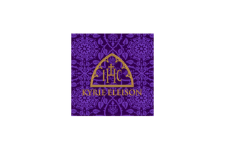 Lent IHC Arch Chalice Burse | Kyrie Eleison Collection
