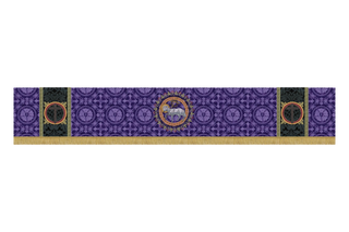 Violet Lent Agnus Dei Superfrontal | Lent Passion Collection