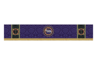 Violet Lent Agnus Dei Superfrontal | Lent Passion Collection