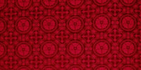 Luther Rose Liturgical Brocade Fabric - Red | Church Fabrics (All Colors)