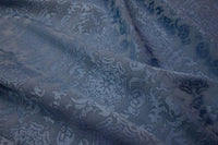 Marian Blue Floral Brocade | Liturgical Church Vestment Fabric