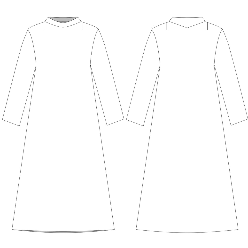 Monastic Alb Sewing Pattern Style 4052 and 4053 | Alb Vestment Sewing ...