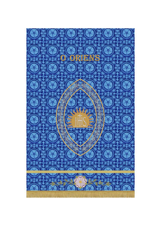 Advent Banner O Oriens Blue or Violet Advent Banner
