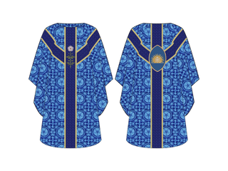 Oreins Oval Chasuble Great O'Antiphon Collection | Chasubles for Advent