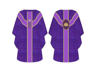 Oreins Oval Chasuble Great O'Antiphon Collection | Chasubles for Advent