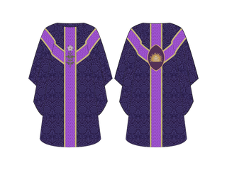 Oreins Oval Chasuble Great O'Antiphon Collection | Chasubles for Advent