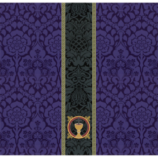 Violet Chalice Veil | Lent Passion Collection Chalice Veil