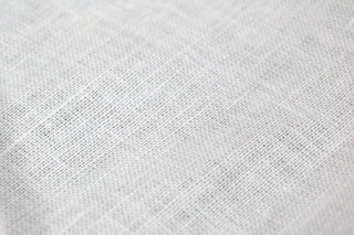 Porcelain Linen fabric folded showing texture and weave