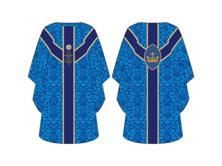 Rex Gentium Oval Chasuble Great O'Antiphon Collection | Chasubles for Advent