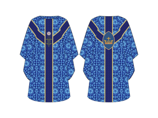 Rex Gentium Oval Chasuble Great O'Antiphon Collection | Chasubles for Advent
