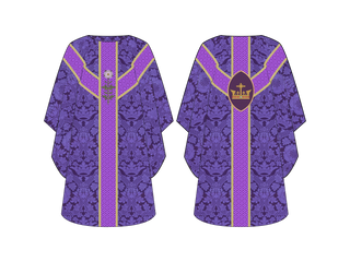 Rex Gentium Oval Chasuble Great O'Antiphon Collection | Chasubles for Advent