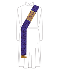 Stole Styles in the Saint Ambrose Ecclesiastical Collection Advent