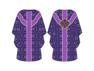 Lent Chasuble Scourging | Lent Liturgical Vestment