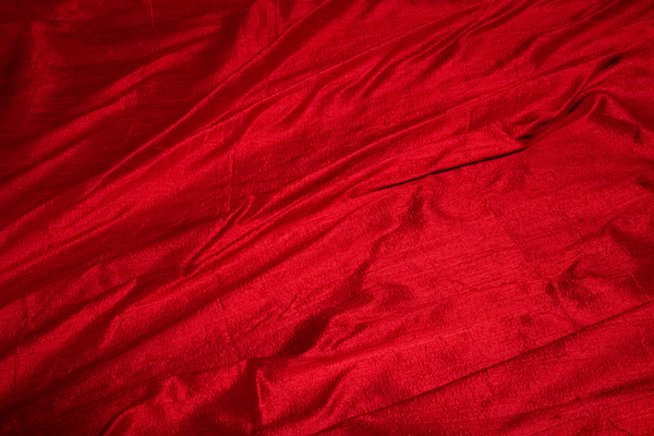 100% Silk Fabric Silk Dupioni 54