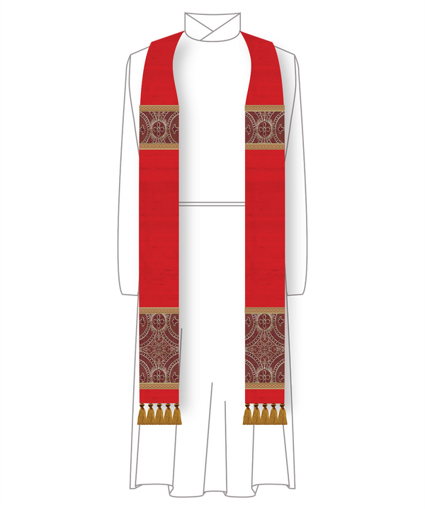 Silk Dupioni Stoles Liturgical Clergy Vestment