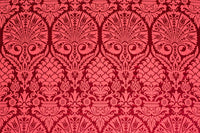 St. Nicholas Damask Liturgical Fabric For Church Vestments | Rose