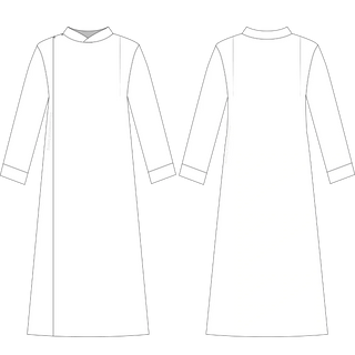 Cossock Pattern Alb, Cassock & Monastic Habit Sewing Patterns | Ecclesiastical Sewing