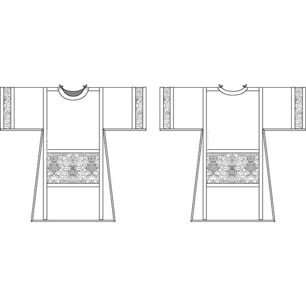 Closed Sleeve Latin Mass Dalmatic | Style 5003 Vestment Sewing Pattern