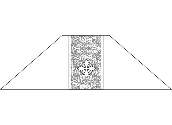 Style 6001 & 6002 Chalice Veil Pattern | Church Sewing Pattern