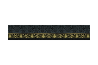 Black Superfrontal with Black and Gold Orphrey Band – Saint Justin Martyr Collection