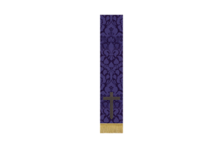Violet Cross Bible Marker Hanging | Lent Passion Collection