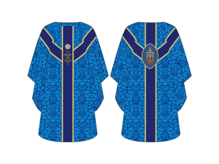 Virgo Oval Chasuble Great O'Antiphon Collection | Chasubles for Advent