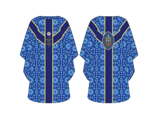 Virgo Oval Chasuble Great O'Antiphon Collection | Chasubles for Advent