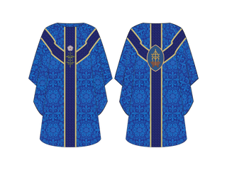 Virgo Oval Chasuble Great O'Antiphon Collection | Chasubles for Advent