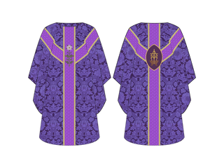 Virgo Oval Chasuble Great O'Antiphon Collection | Chasubles for Advent