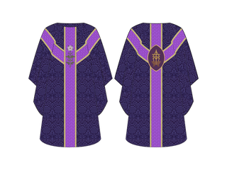 Virgo Oval Chasuble Great O'Antiphon Collection | Chasubles for Advent