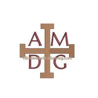 AMDG Cross Jesuits |Cross Jesuits AMDG Ad maiorem Dei gloriam