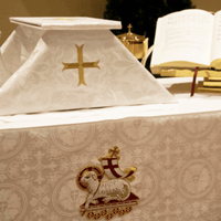 Agnus Dei Goldwork Collection Superfrontal - Ecclesiastical Sewing