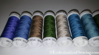 Au Ver A Soie - Soie 100/3 Silk Thread Colors 002 to 240 Silk thread Sewing Embroidery