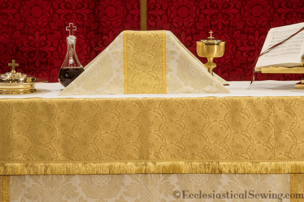 Chalice Veil or Burse | St. Margaret Brocade Ecclesiastical Collection - Ecclesiastical Sewing