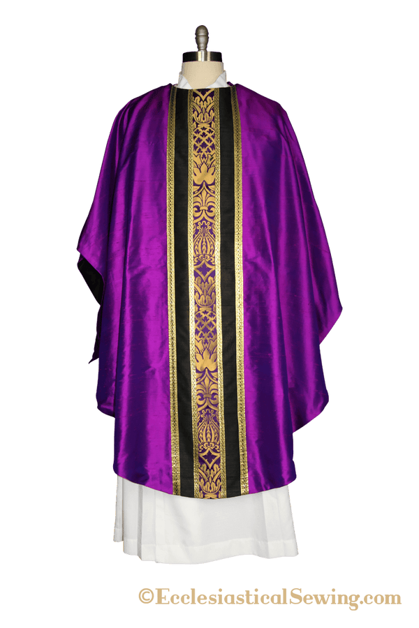Gothic Chasuble and Stole Set
