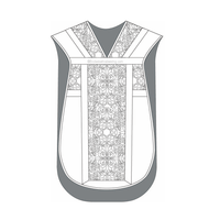 Traditional Latin Mass Chasuble Sewing Pattern | Latin Mass Chasuble Pattern Catholic Sewing Pattern Ecclesiastical Sewing