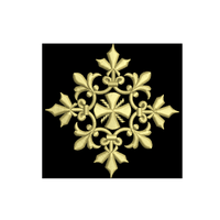Cross Gold Religious Machine Embroidery | Digital Embroidery Design Ecclesiastical Sewing
