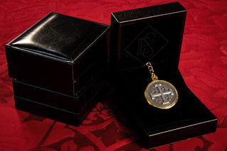 Crusaders Chain | Jerusalem Cross and Chi Rho Key Chain Pendent