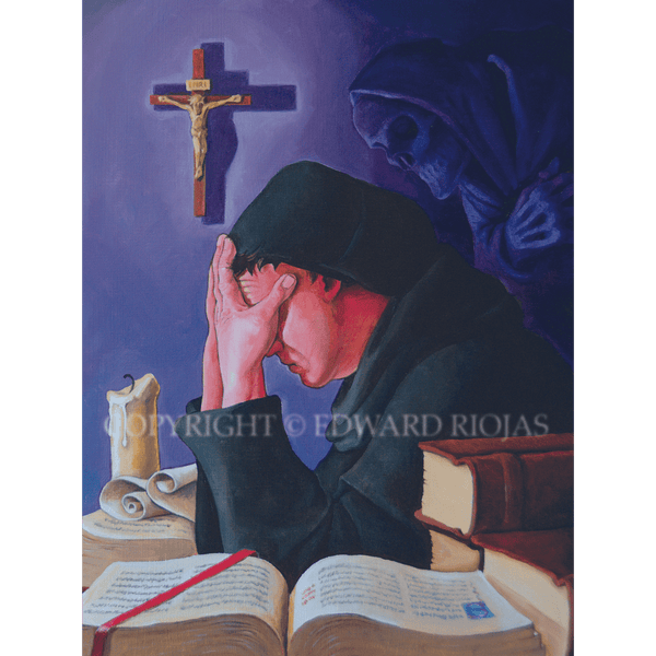 DEAR CHRISTIANS BOUND VERTICAL Giclée Print | Edward Riojas Artwork