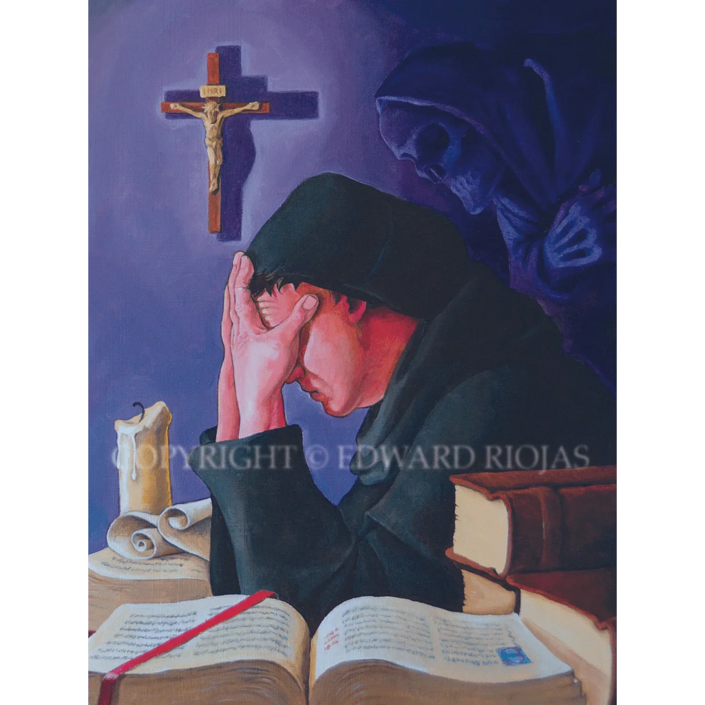 Ed Riojas Lamb DEAR CHRISTIANS BOUND VERTICAL Giclée Print | Edward Riojas Artwork ...