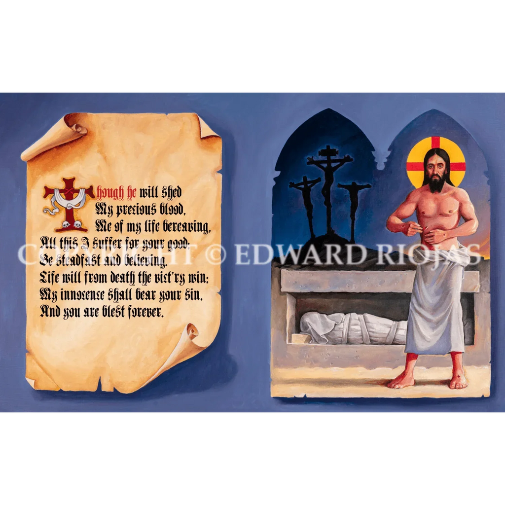 DEAR CHRISTIANS EASTER SPREAD Giclée Print| Edward Riojas Artwork ...